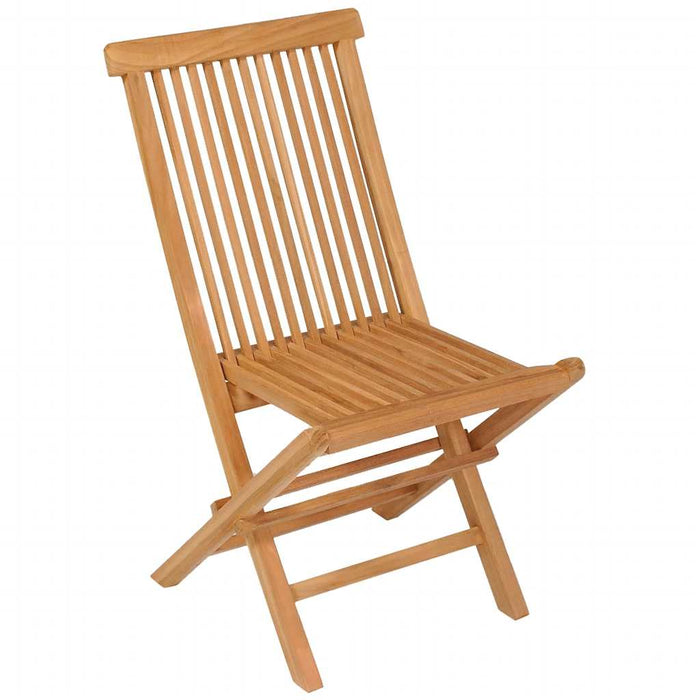 Set mobilier grădină, 5 piese, lemn masiv de tec - WALTI WALTI