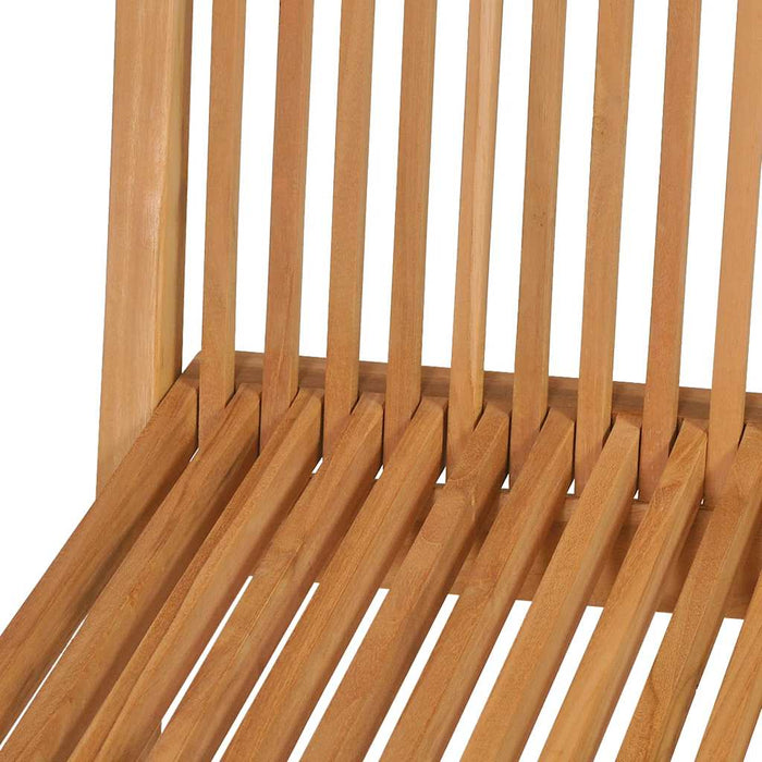 Set mobilier grădină, 5 piese, lemn masiv de tec - WALTI WALTI