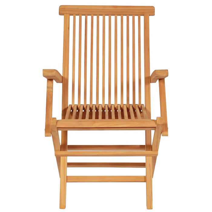 Set mobilier de grădină, 5 piese, lemn masiv de tec WALTI