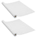 Folii mobilier autoadezive, 2 buc., lemn alb, 500 x 90 cm, PVC - WALTI WALTI