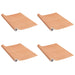 Folii mobilier autoadezive 2 buc. stejar japonez, 500x90 cm PVC - WALTI WALTI