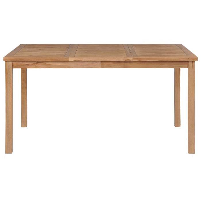 Set mobilier grădină, 7 piese, lemn masiv de tec - WALTI WALTI