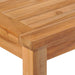 Set de mobilier de grădină cu 5 piese, 150x90 cm, lemn masiv de tec - WALTI WALTI