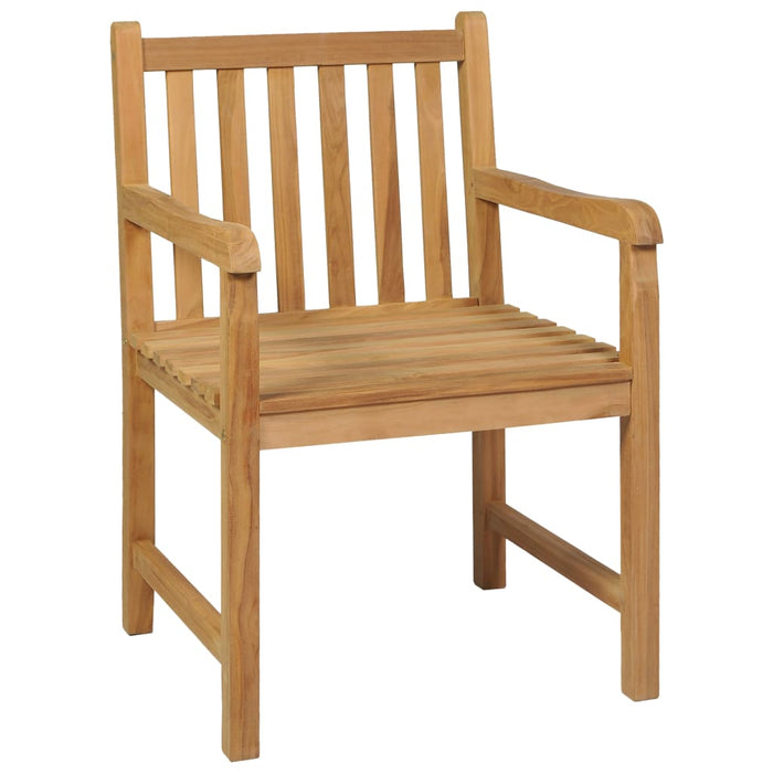 Set de mobilier de grădină cu 7 piese, 160x80 cm, lemn masiv de tec WALTI