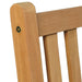 Set de mobilier de grădină cu 5 piese, 180x90 cm, lemn masiv de tec - WALTI WALTI