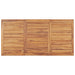 Set de mobilier de grădină cu 5 piese, 180x90 cm, lemn masiv de tec - WALTI WALTI