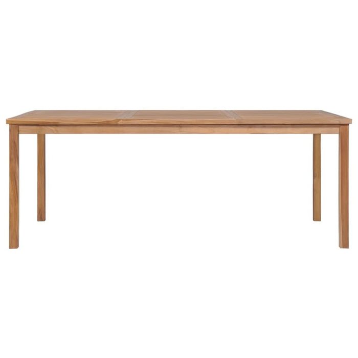 Set mobilier grădină, 7 piese, lemn masiv de tec - WALTI WALTI