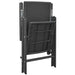 Set mobilier de grădină, 3 piese, negru - WALTI WALTI