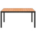 Set mobilier de grădină, 5 piese, negru și maro - WALTI WALTI