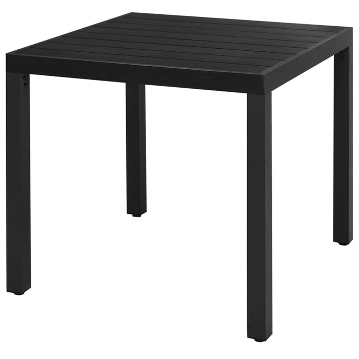 Set mobilier de grădină, 3 piese, negru, ratan PVC - WALTI WALTI