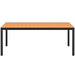 Set mobilier de grădină, 9 piese, negru și maro, ratan PVC - WALTI WALTI