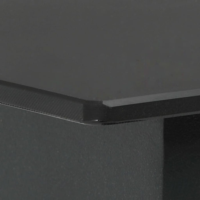 Set mobilier de grădină, 5 piese, negru, ratan PVC - WALTI WALTI