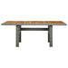 Set mobilier exterior cu perne, 9 piese, gri deschis, poliratan - WALTI WALTI