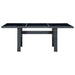 Set mobilier exterior cu perne, 7 piese, gri închis, poliratan - WALTI WALTI