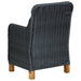 Set mobilier exterior cu perne, 7 piese, gri închis, poliratan - WALTI WALTI