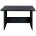 Set mobilier de grădină cu perne, 6 piese, negru, poliratan - WALTI WALTI