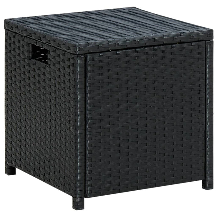 Set mobilier de grădină cu perne, 6 piese, negru, poliratan - WALTI WALTI