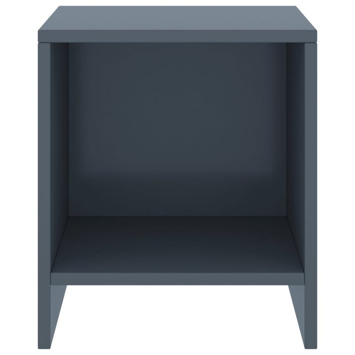 Noptiere, 2 buc., gri deschis, 35 x 30 x 40 cm, lemn masiv pin - WALTI WALTI