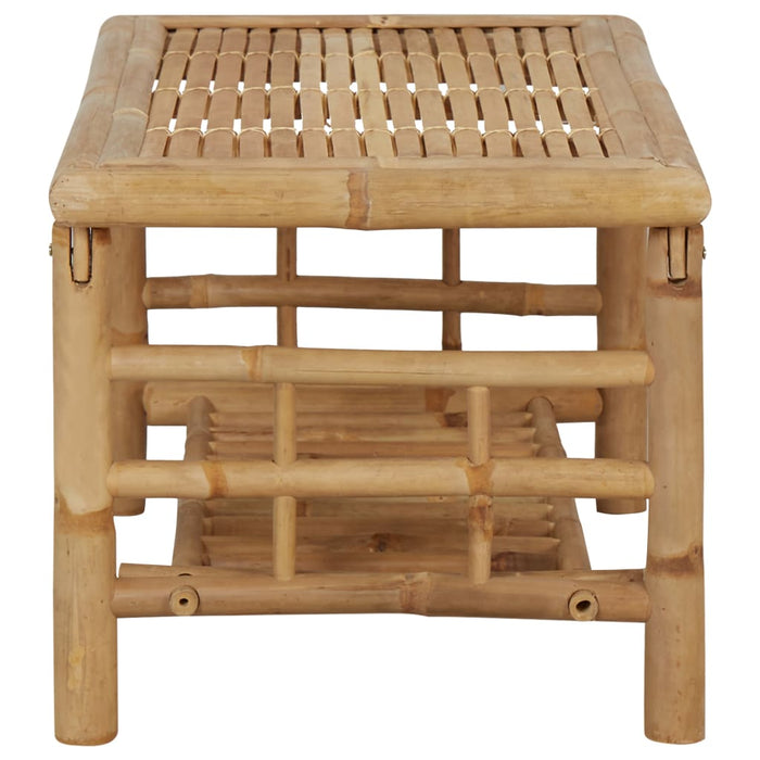 Set mobilier de grădină cu perne, 4 piese, bambus - WALTI WALTI