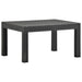 Set mobilier de grădină cu perne, 2 piese, antracit, PP ratan - WALTI WALTI
