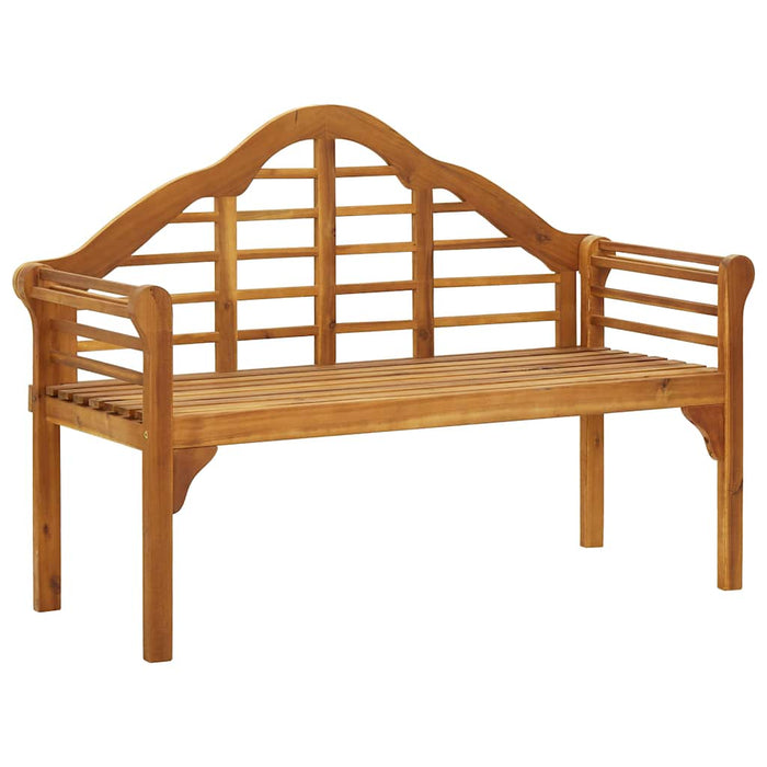 Banchetă regală de grădină cu pernă, 135 cm, lemn masiv acacia WALTI