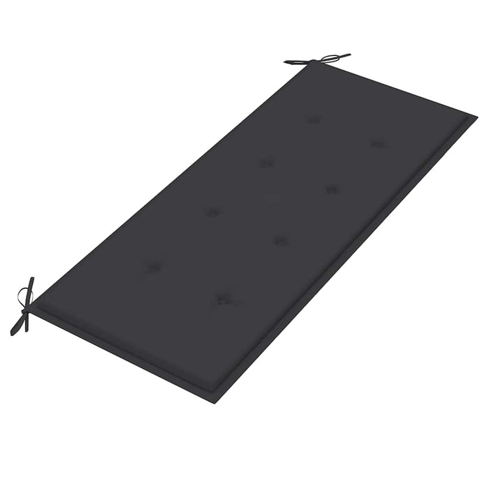 Banchetă regală de grădină cu pernă, 135 cm, lemn masiv acacia WALTI