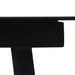 Set mobilier de exterior, 7 piese, negru, ratan PVC - WALTI WALTI