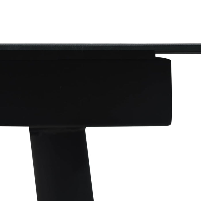Set mobilier de exterior, 9 piese, negru, ratan PVC - WALTI WALTI
