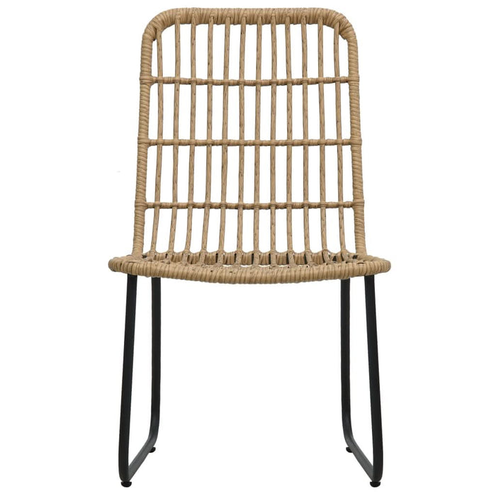 Set mobilier de exterior, 5 piese, poliratan și sticlă - WALTI WALTI
