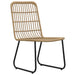 Set mobilier de exterior, 5 piese, poliratan și sticlă - WALTI WALTI