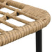 Set mobilier de exterior, 5 piese, poliratan și sticlă - WALTI WALTI