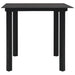 Set mobilier de exterior, 5 piese, poliratan și sticlă - WALTI WALTI