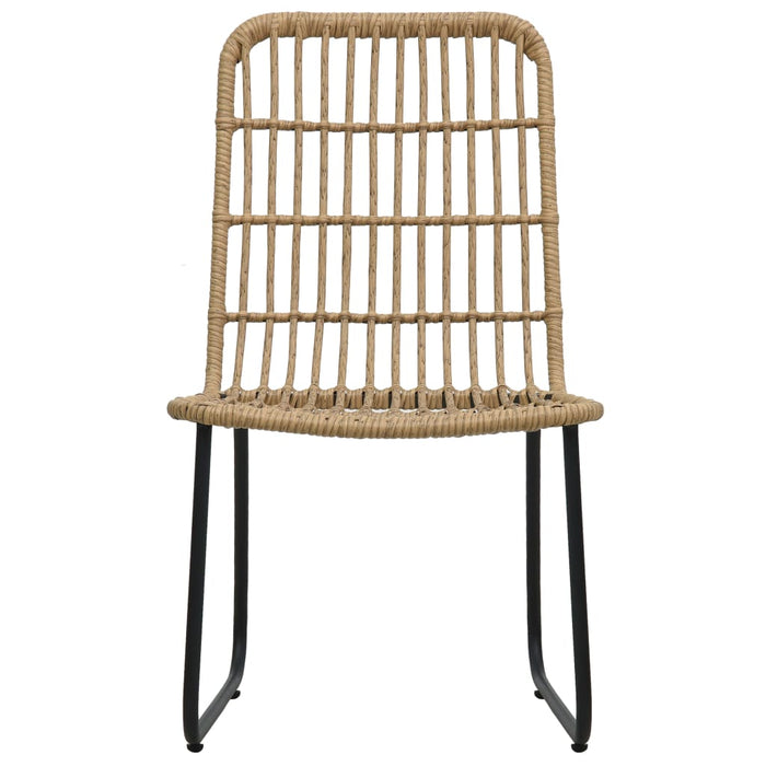 Set mobilier de exterior, 5 piese, poliratan și sticlă WALTI