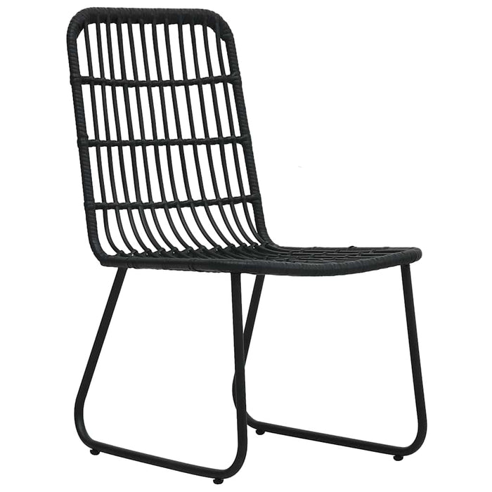 Set mobilier de exterior, 5 piese, poliratan și sticlă WALTI