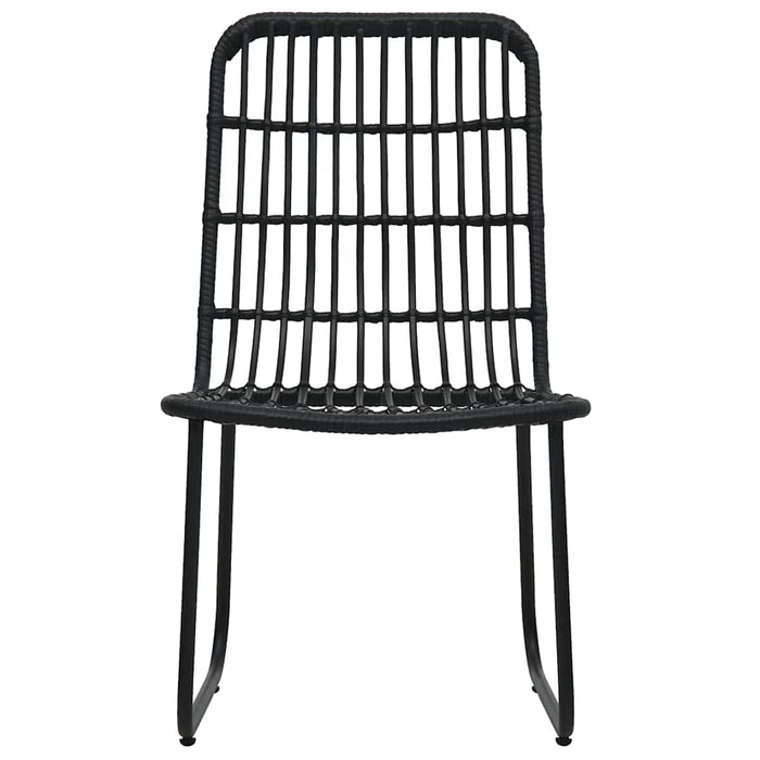 Set mobilier de exterior, 5 piese, poliratan și sticlă WALTI