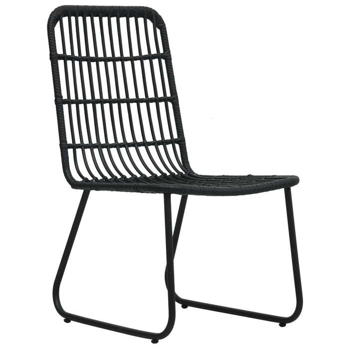 Set mobilier de exterior, 9 piese, poliratan și sticlă WALTI