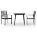 Set mobilier de grădină, 3 piese - WALTI WALTI