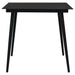 Set mobilier de grădină, 5 piese, negru, ratan PVC - WALTI WALTI