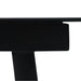 Set mobilier de grădină, 5 piese, negru, ratan PVC - WALTI WALTI