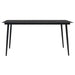 Set mobilier de grădină, 7 piese, negru, ratan PVC - WALTI WALTI