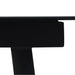 Set mobilier de grădină, 7 piese, negru, ratan PVC - WALTI WALTI