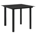 Set mobilier de grădină, 5 piese, negru, ratan PVC - WALTI WALTI