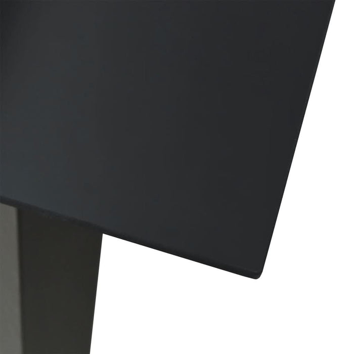 Set mobilier de grădină, 5 piese, negru, ratan PVC - WALTI WALTI