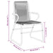 Set mobilier de grădină, 5 piese, negru, ratan PVC - WALTI WALTI