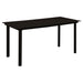 Set mobilier de grădină, 7 piese, negru, ratan PVC - WALTI WALTI