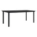 Set mobilier de grădină, 7 piese, negru, ratan PVC - WALTI WALTI