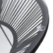 Set mobilier de exterior, 5 piese, negru, ratan PVC - WALTI WALTI