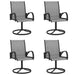 Set mobilier de grădină, 5 piese, textilenă și oțel - WALTI WALTI
