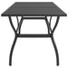 Set mobilier de grădină, 9 piese, textilenă și oțel inoxidabil - WALTI WALTI