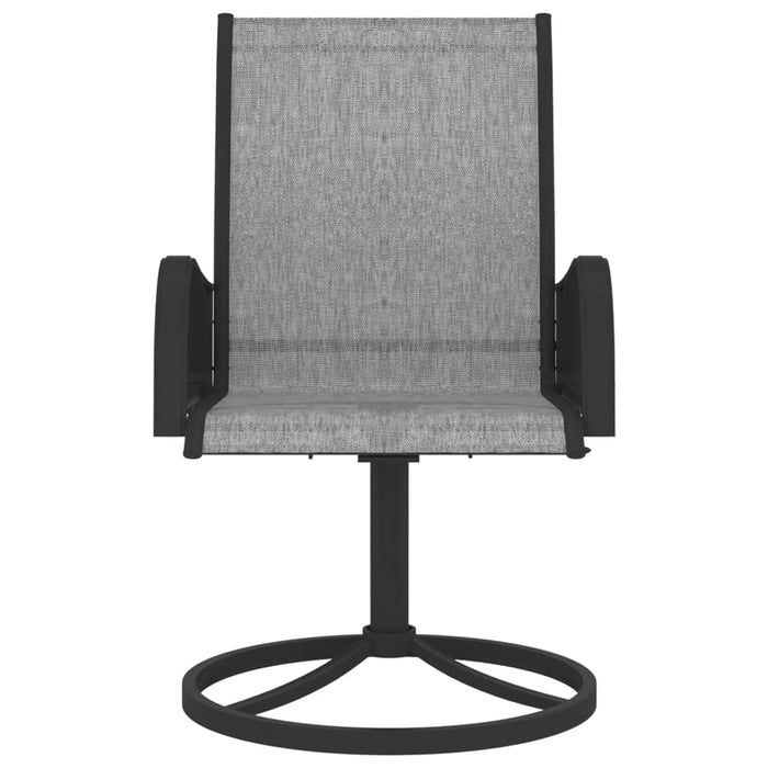 Set mobilier de grădină, 9 piese, textilenă și oțel inoxidabil - WALTI WALTI